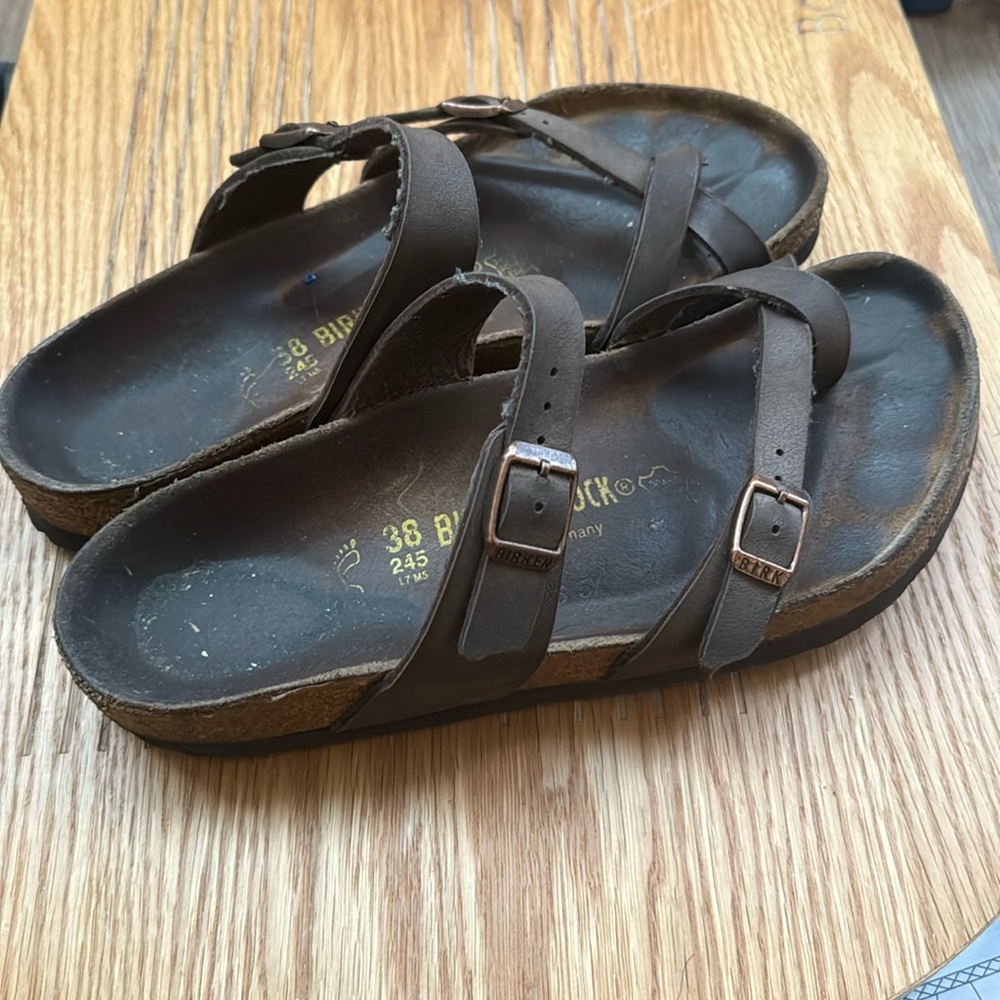 Birkenstock sandals light wear